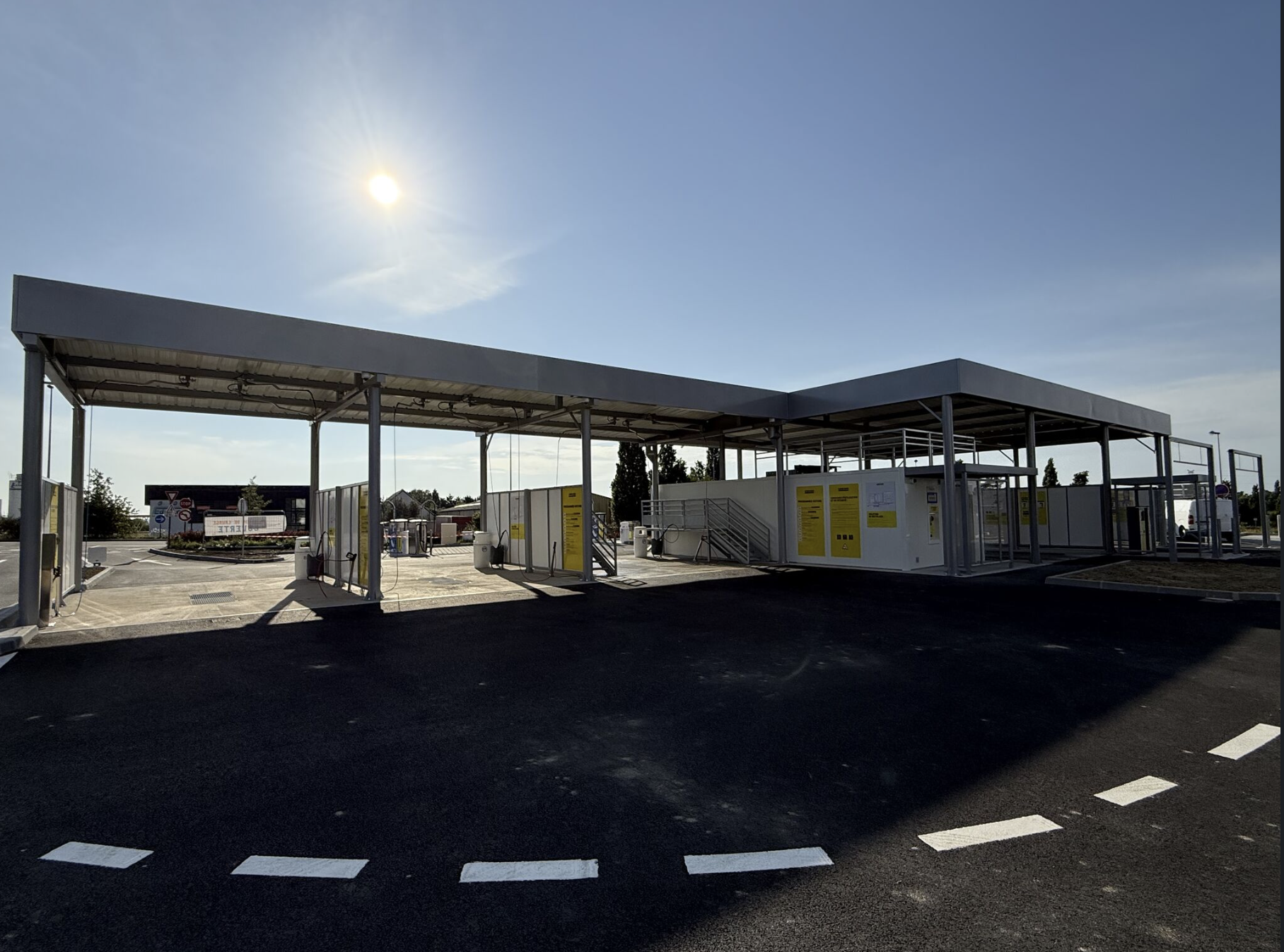 ouverture station de lavage E.Leclerc Noyal sur Vilaine